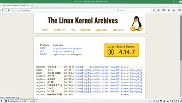 atualizar kernel ubuntu debian